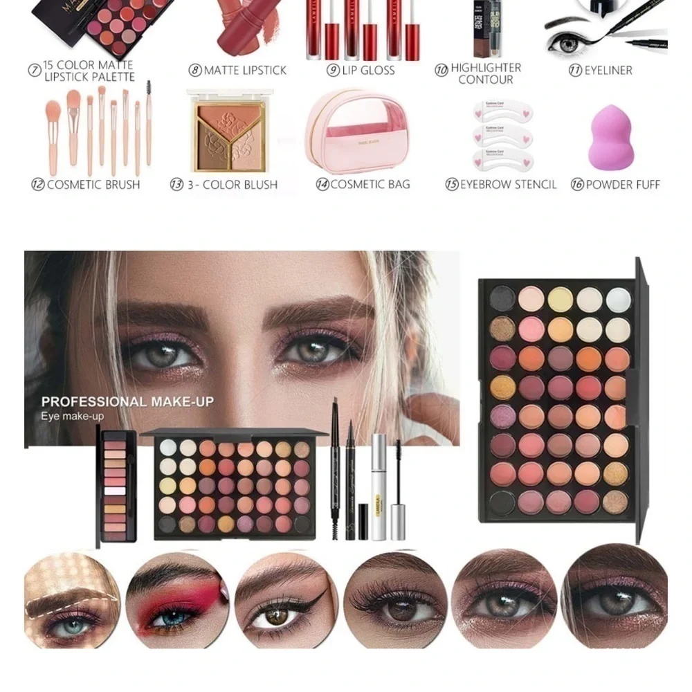30 Piece All In One Make Up Kit